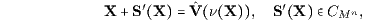 X S X ˆV ν X , S X > CMn,